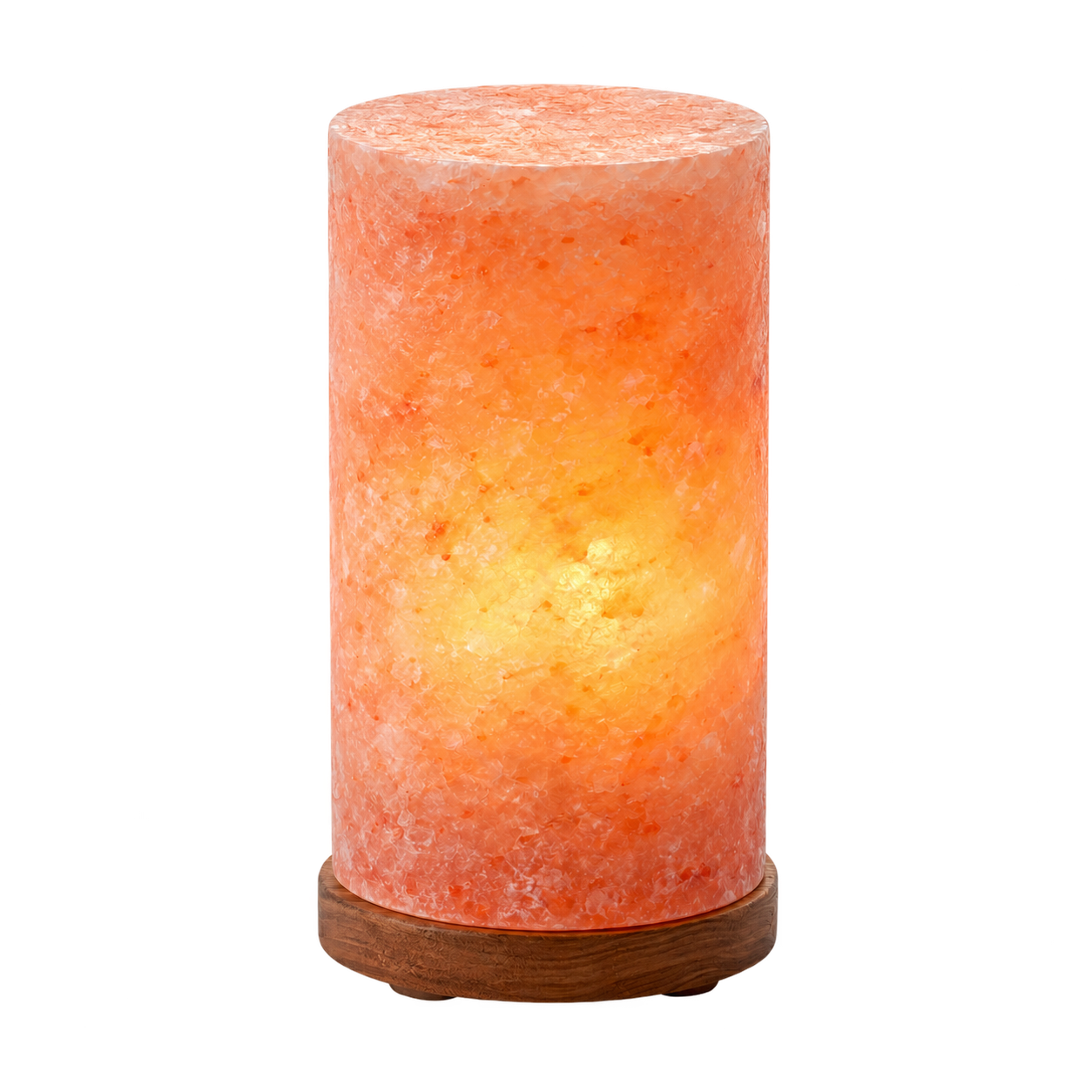 Cylinder Shape Salt Lamp